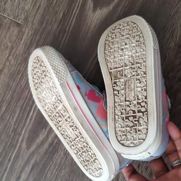 Airwalk LIGHT UP Toddler shoes - Size 8 Non marking Sneakers - Picture 5 of 6